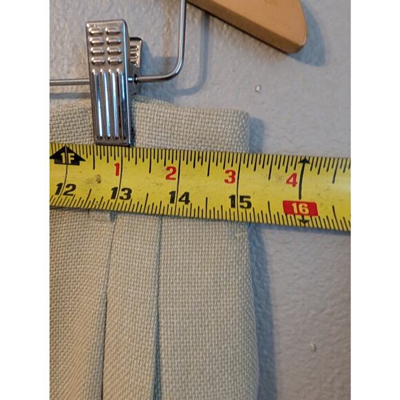 House of Harlow‎ 1960 Womens Dress Pants 6 Green Straight Leg Pleated Trousers - Picture 5 of 9